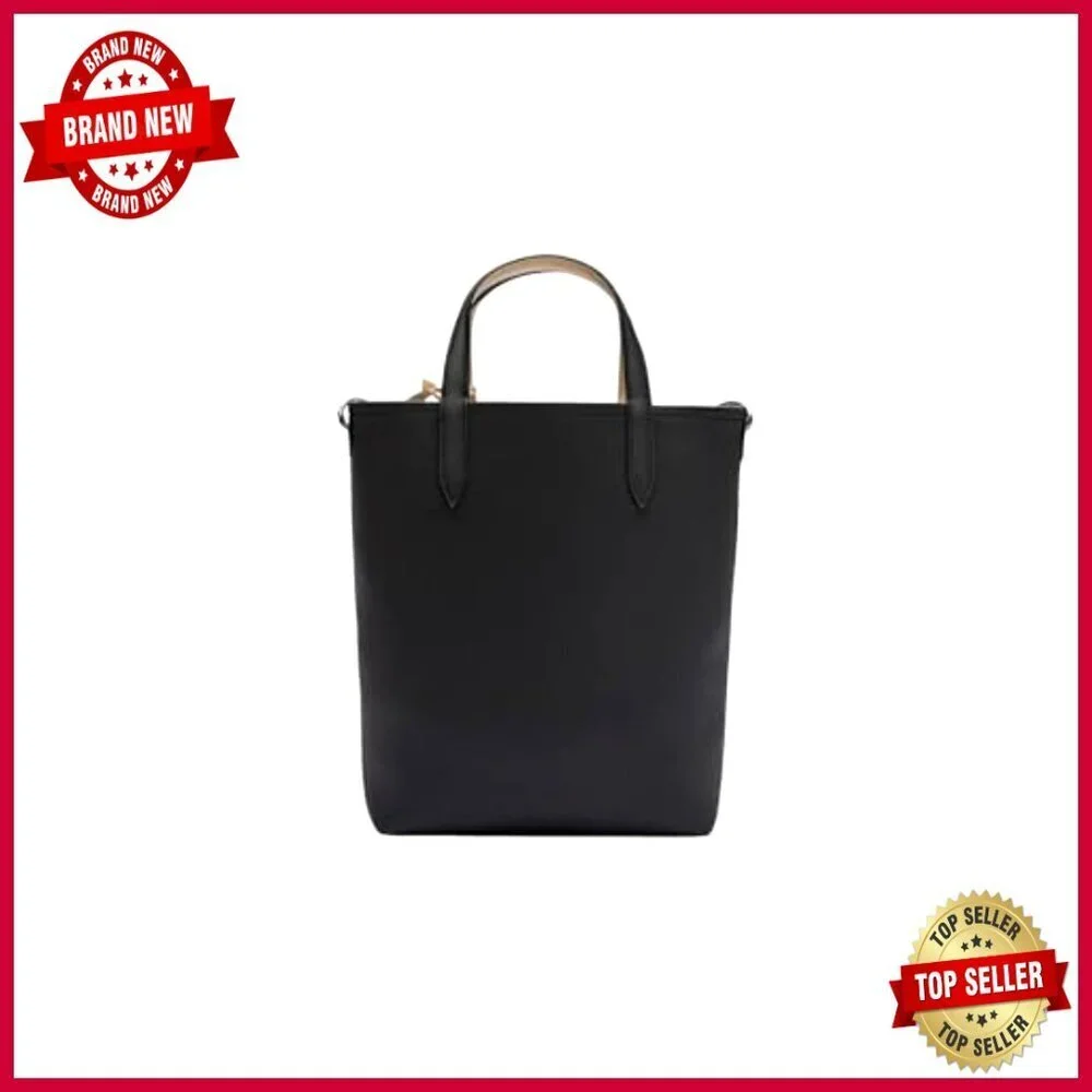 Large Canvas Tote Bag with Removable Crossbody Strap, Zipper Closure